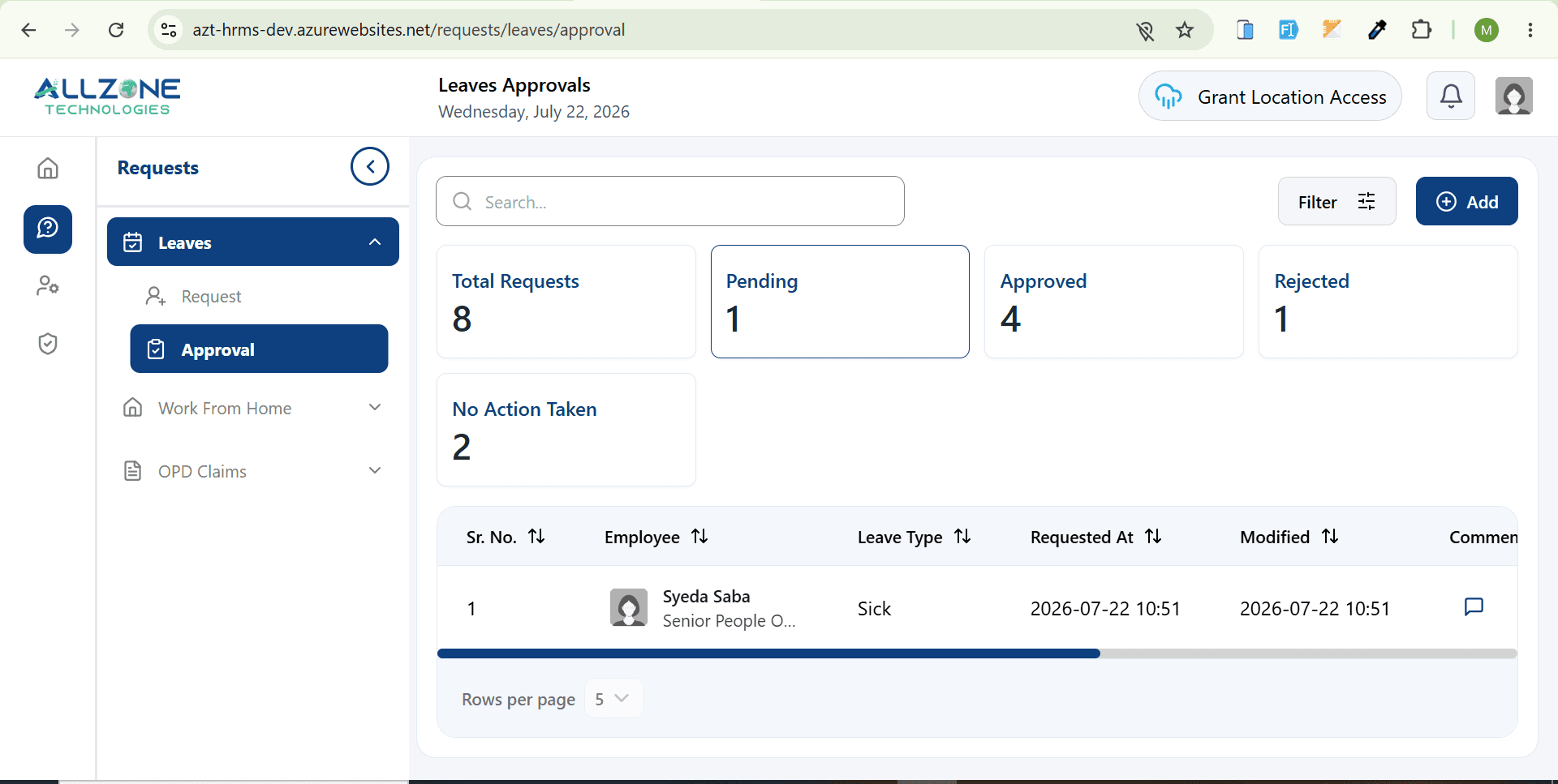 AllZone HRMS — Enterprise HR Management Platform screenshot 4